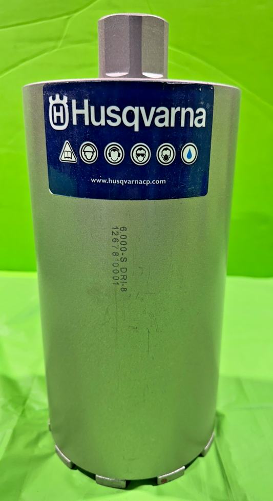NEW OEM Husqvarna DRI-8 Vacuum Drill Bit 6.000 10CT S 5427883630