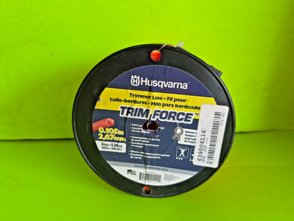 Husqvarna Trim Force .105″ Trimmer Line – 3 lb (≈ 690 ft) OEM 6390061160