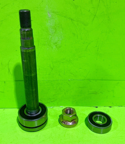 Genuine Husqvarna 532137646 Spindle Shaft w/ Bearing Nut0