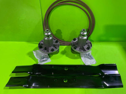 Deck Kit Spindles Blades Belt For John Deere L100 L105 L107 L108 L110 L111 L1180
