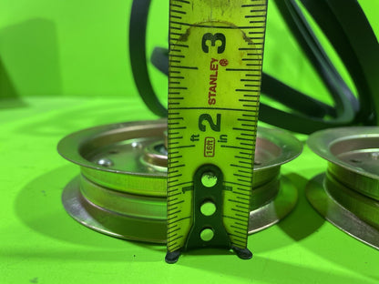 Pulley Belt Replacement Kit 754-0642 756-04129 For Cub Cadet MTD Huskee7