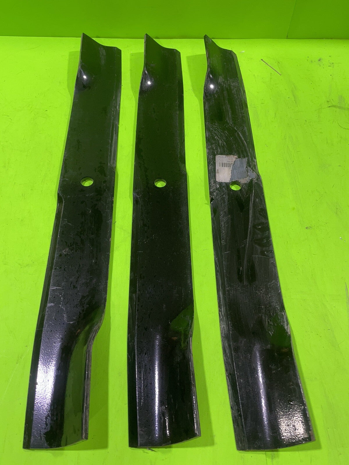 Genuine OEM Husqvarna Dixon 525341101 3 Pk Mower Blades 72 In Cut0