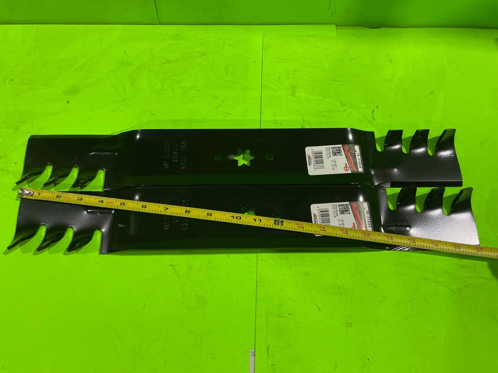 2Pk Rotary Gator Blades 42" MTD Cub Cadet Troy Bilt 942-04312 942-0616 112335