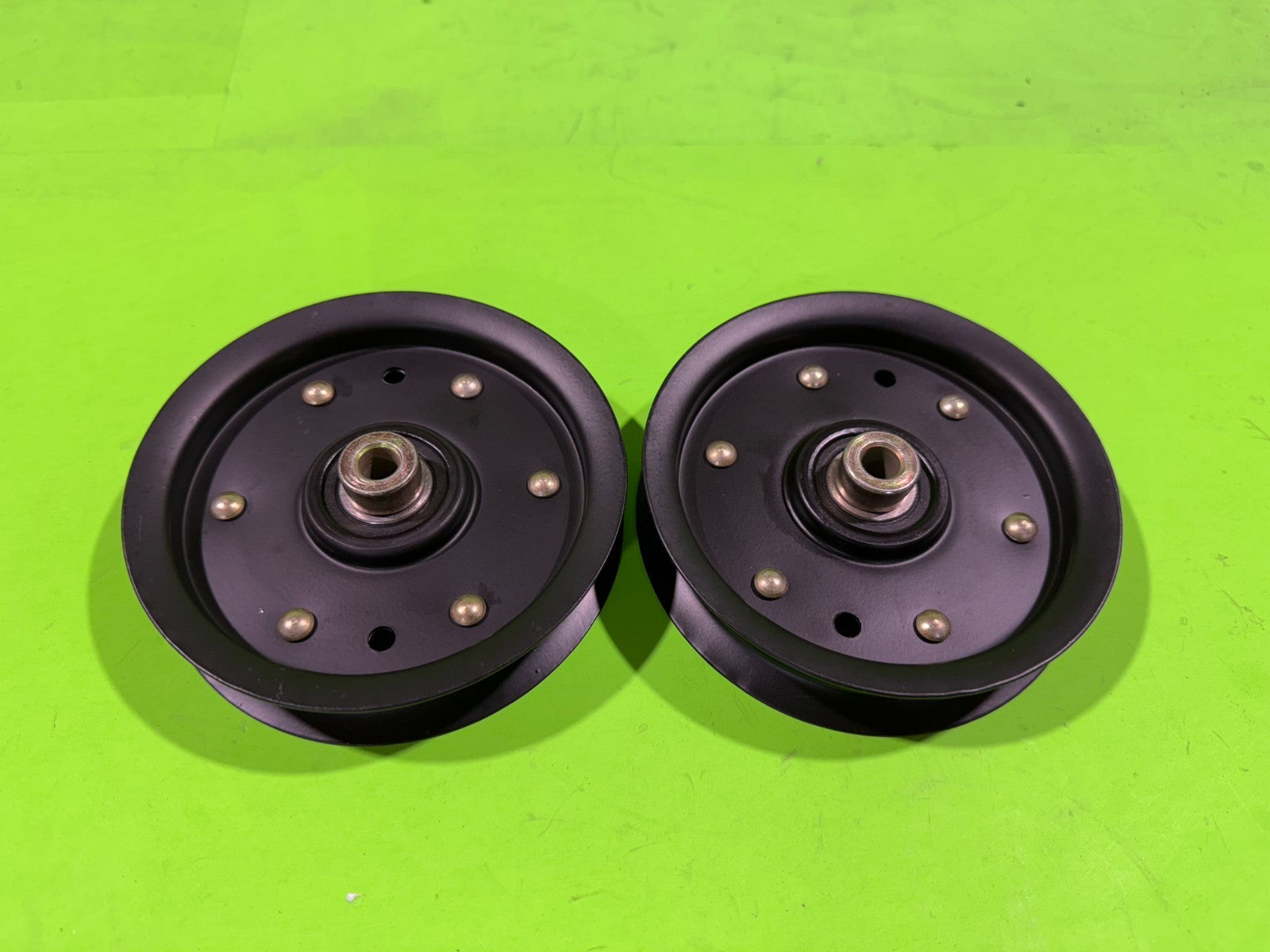 2 Flat Idler Pulleys Fit 956-04129 756-04129B 756-04129C 753-081710