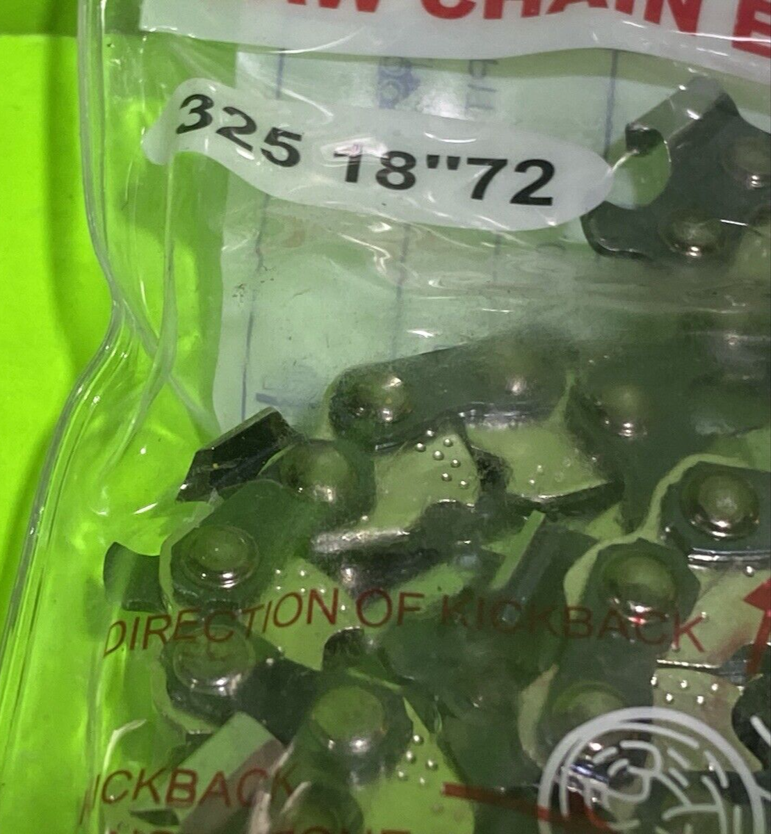Chainsaw Chain 18 Inch .050 .325 72DL for Husqvarna Jonsered 10 Pack7
