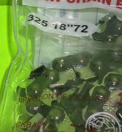 Chainsaw Chain 18 Inch .050 .325 72DL for Husqvarna Jonsered 10 Pack7