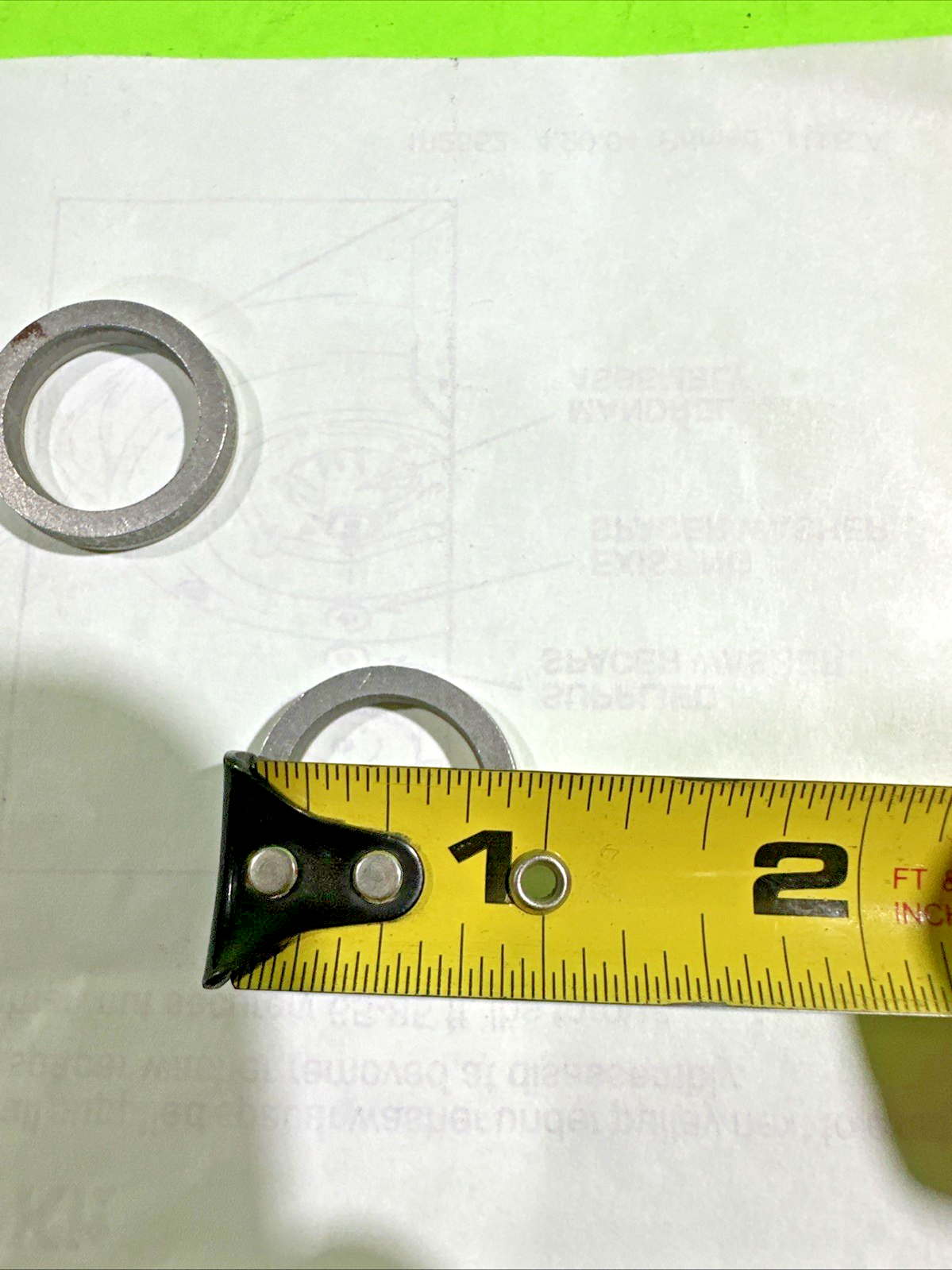 New 4 pk  Spindle Washers 09-260 187690 129963 532187690 Craftsman Poulan Husq3