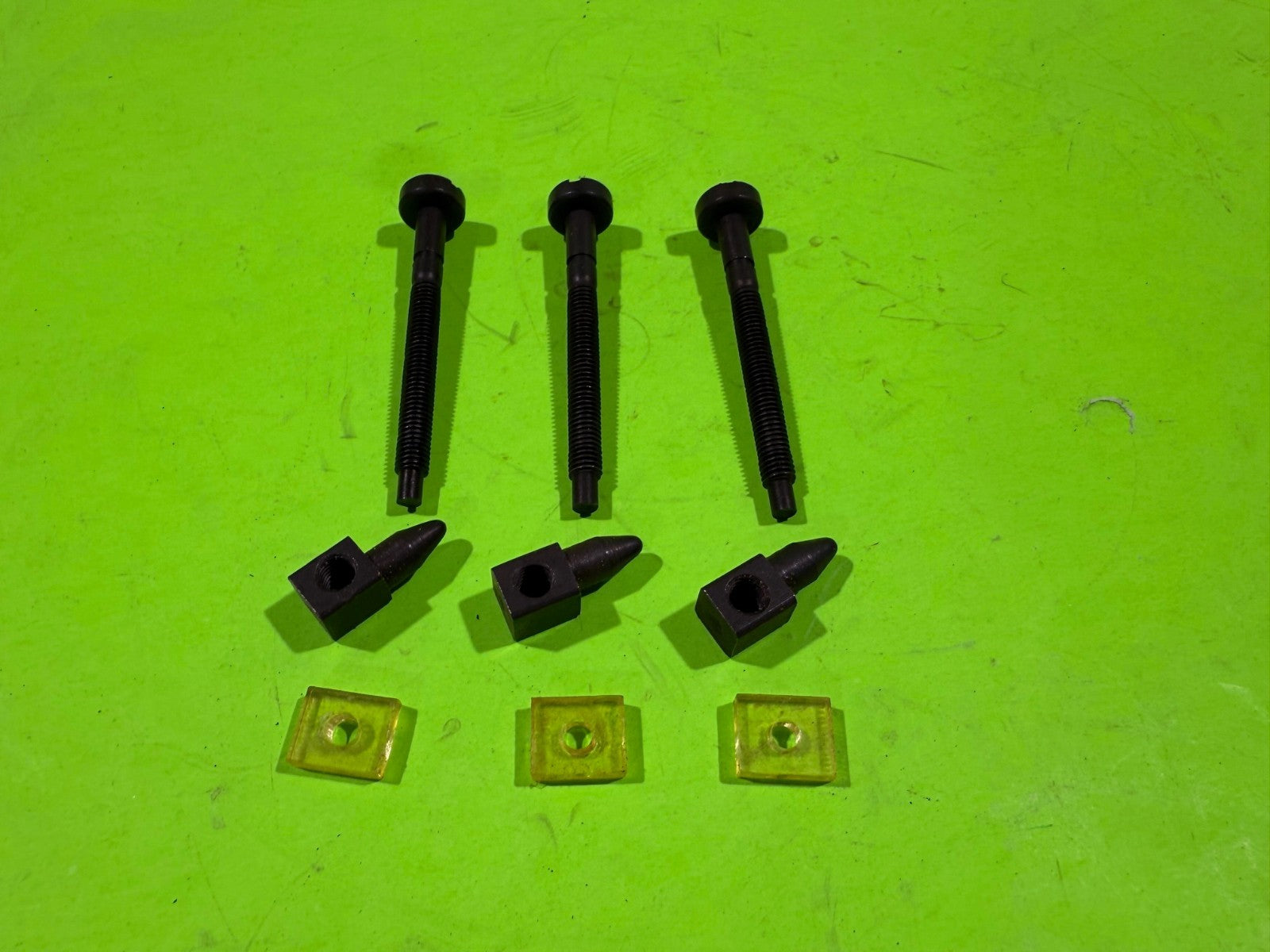 NEW 3Pk Chainsaw Tensioner Adjuster 501537101 Fits Husqvarna Jonsered0