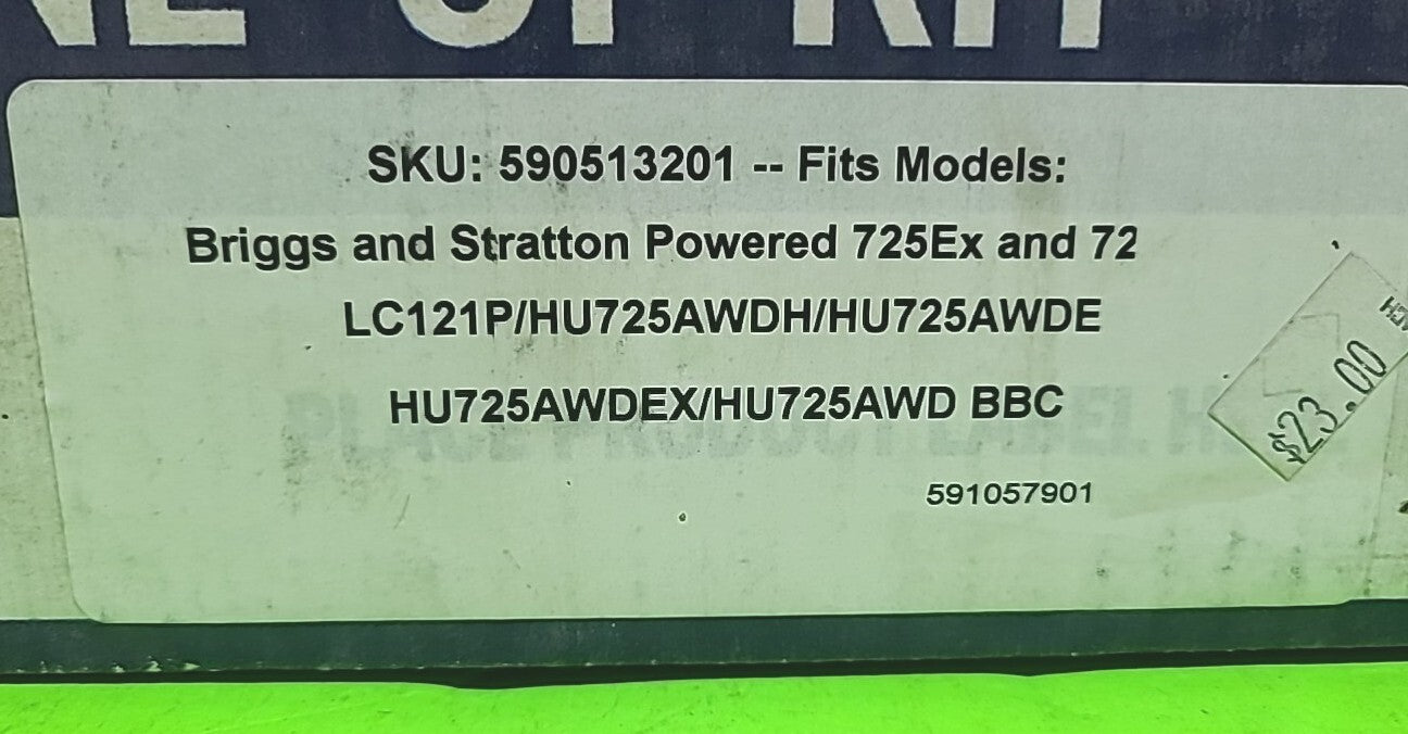 Genuine Briggs & Stratton Husqvarna Tune Up Kit 593260 09P702 HU7250