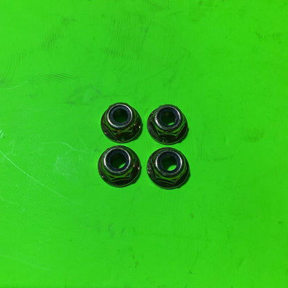 4-Pack Genuine OEM Husqvarna 594944401 Nyloc Flange Nut 5/16-18 Fits 890+ Models0
