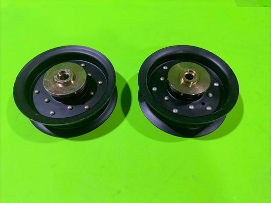 (2) 196104 532196104 197380 532197380 PULLEY FITS HUSQVARNA FITS CRAFTSMAN0