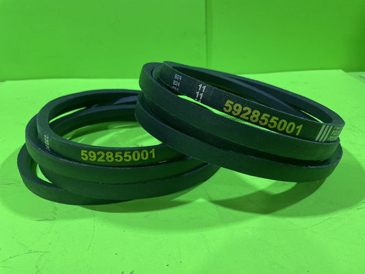 2 Pk Husqvarna 42" Deck Belt Replacement 532197253 Craftsman Poulan 5928550010