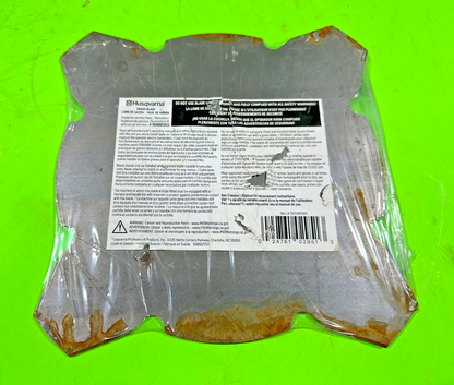 NEW Open Box Genuine Husqvarna 598921601 Grass Blade – OEM (Light Surface Rust)2