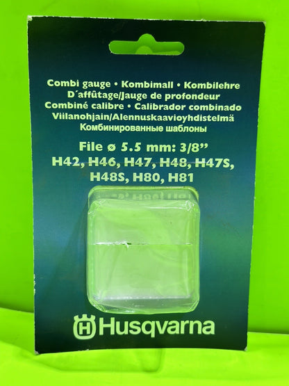 OEM Husqvarna 596285401, Replaces 505243501 3/8" Combo File Gauge7