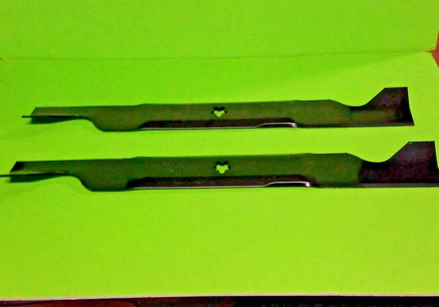 2 REPL AYP SEARS CRAFTSMAN HUSQVARNA MOWER BLADES 46" DECK 405380 5324053800