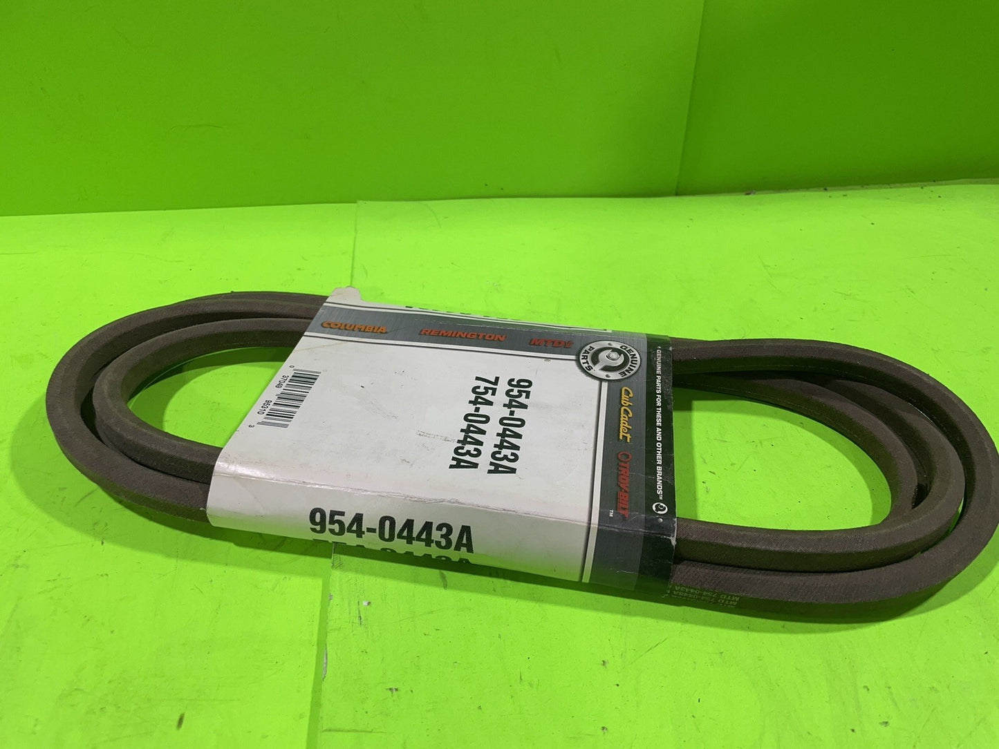 Genuine OEM MTD CubCadet 954-0443A 754-0443A Belt 1/2x903