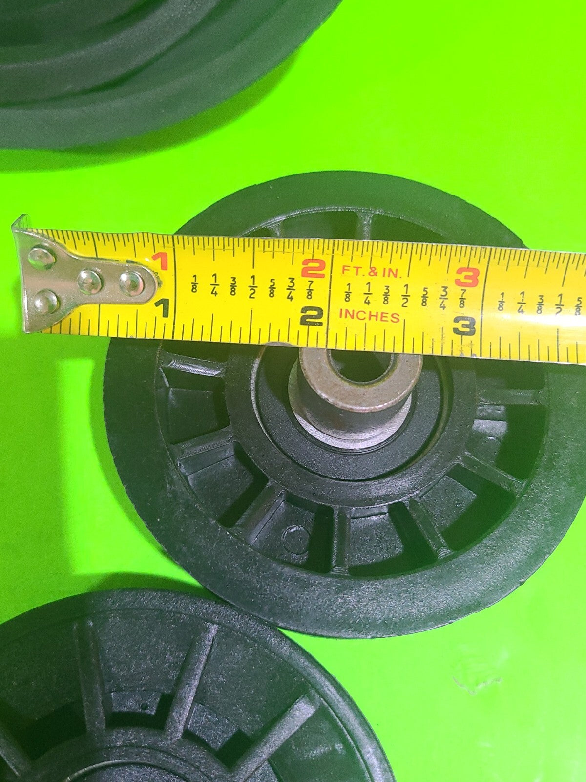HUSQVARNA 532194326 V-GROOVE IDLER PULLEY & 532194327 FLAT IDLER PULLEY SET4