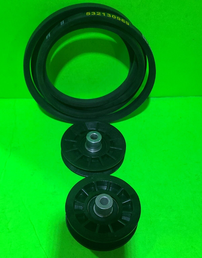 Belt and Idler Kit for Husqvarna 2042LS 2146XLS 2246LS 2348LS GTH2654T LGT25546