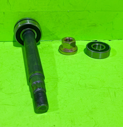 Genuine Husqvarna 532137646 Spindle Shaft w/ Bearing Nut1