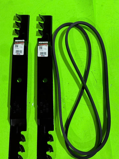 42" Deck Belt & Gator Blade Kit for Toro TimeCutter Repl 119-8819 131-39390