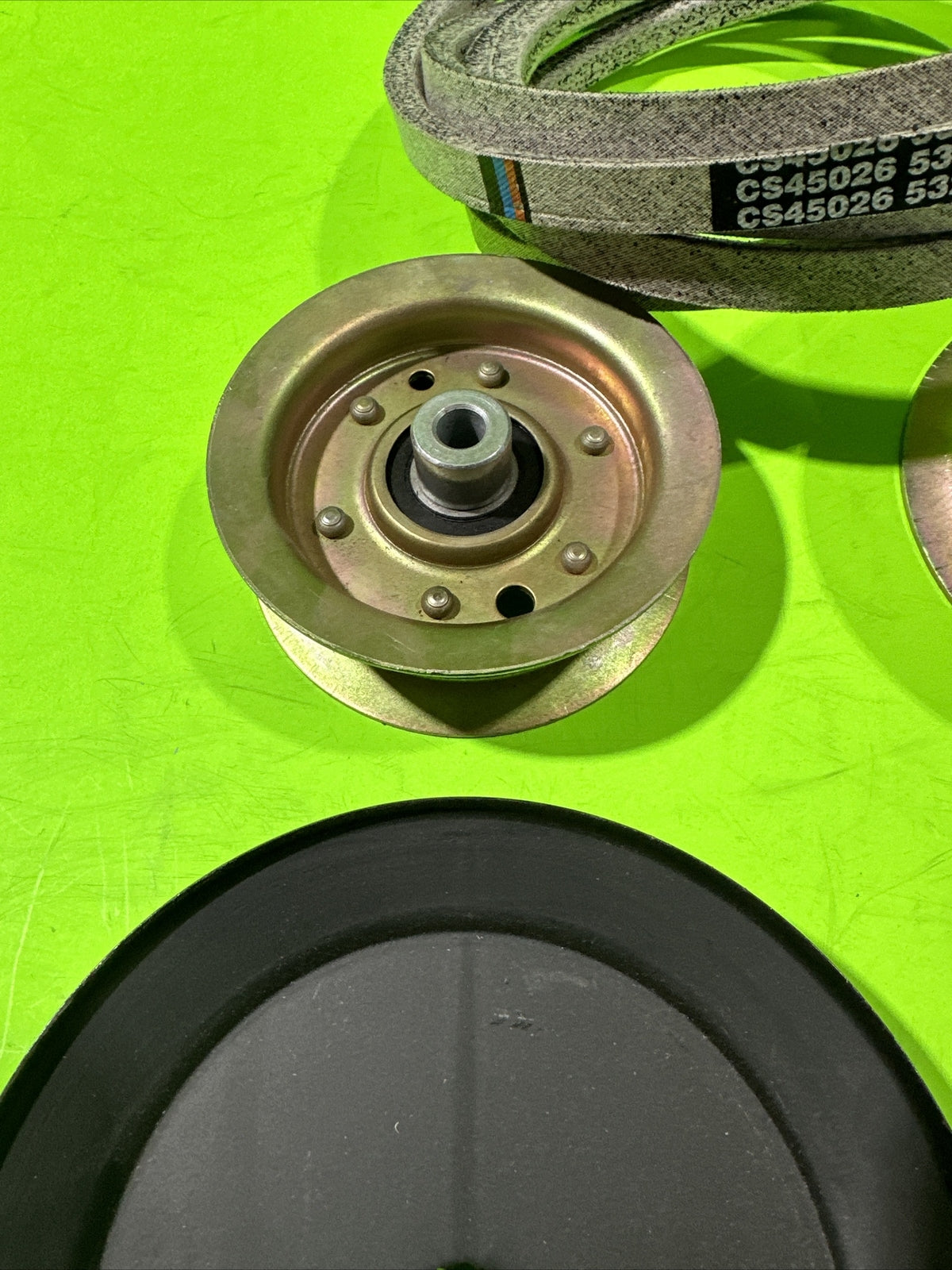 Complete 46" Deck Pulley Belt Kit For Husqvarna YTH18K46 YTH23K46 YT46LS 46" Kit2