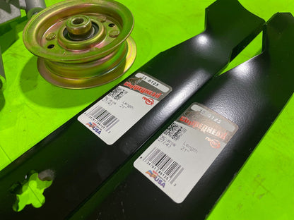 Deck Rebuild Kit for Husqvarna 42" YTH1842 High Lift Blade Spindle Belt Idler6