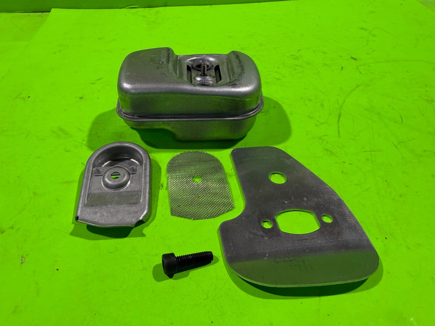 NEW Genuine OEM Husqvarna 545180843 Muffler Kit Chainsaws0