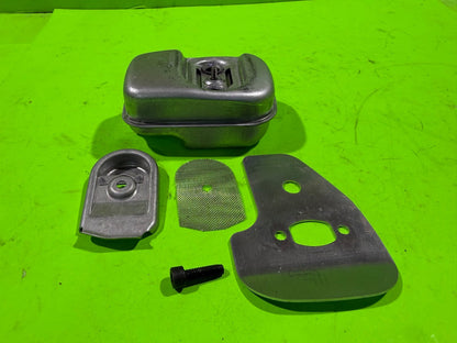 NEW Genuine OEM Husqvarna 545180843 Muffler Kit Chainsaws0