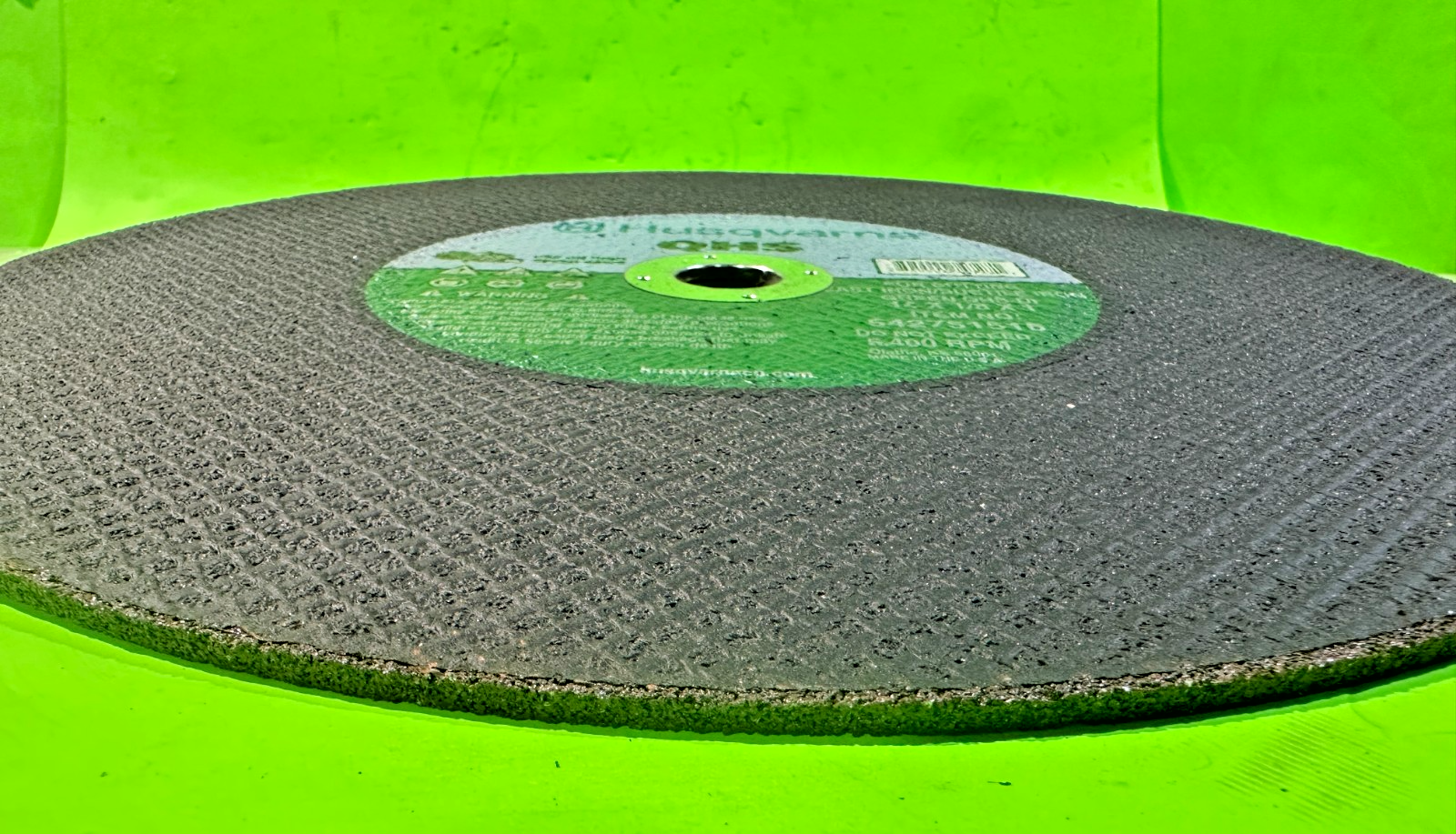 NEW Husqvarna Metal QHS-DI Green Blade 542751516 14" x 1/8" x 1" Iron Cutting2