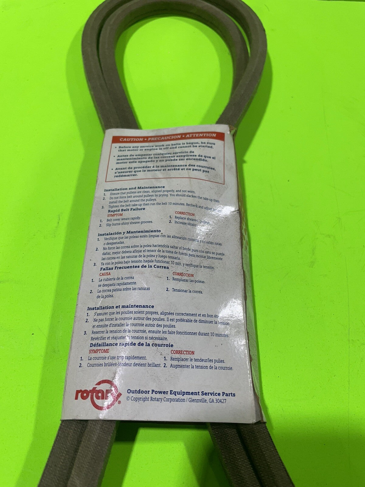 Rotary Premium Replacement Belt for 754-0443A 954-0443A MTD Rear Discharge Model2