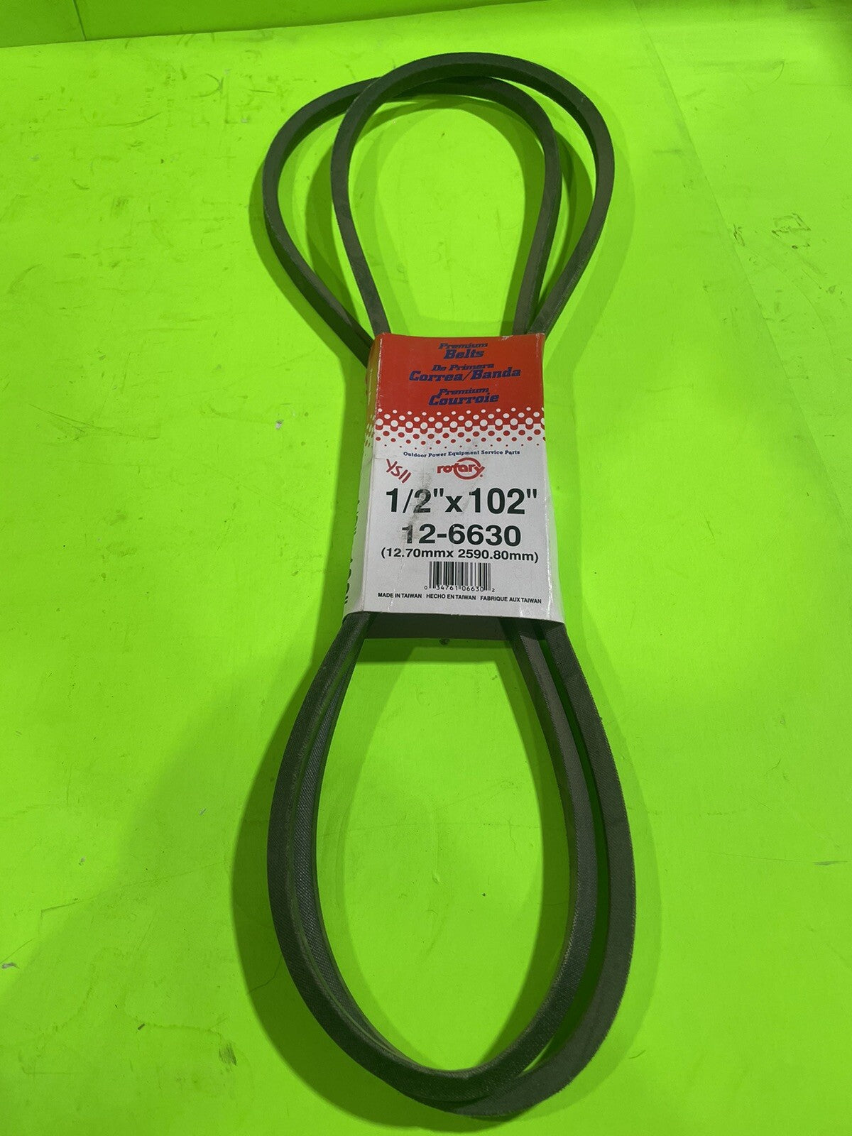 Repl John Deere M41960 Drive Belt 1/2"x102" STX 30 38 39 46 47 Lawn Tractors0