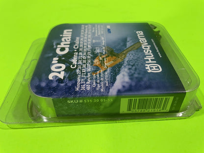 Genuine OEM Husqvarna 531300555 20" Saw Chain H47 072G 3/8" .050"4