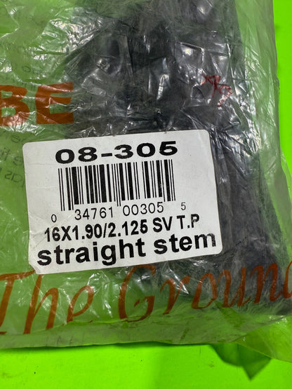 CST Butyl Tube 08-305 Straight Stem 16X1.90/2.125 SV T.P1
