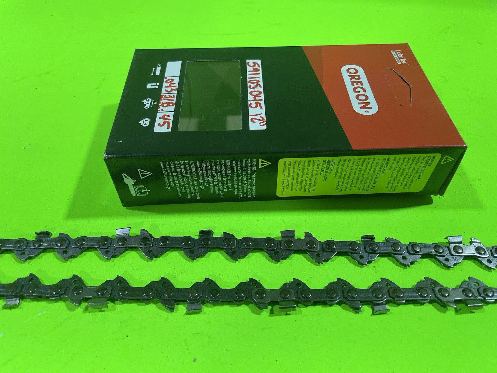 Genuine OEM Husqvarna 591105045 12" 3/8 Mini .043 H38 045G Chain3