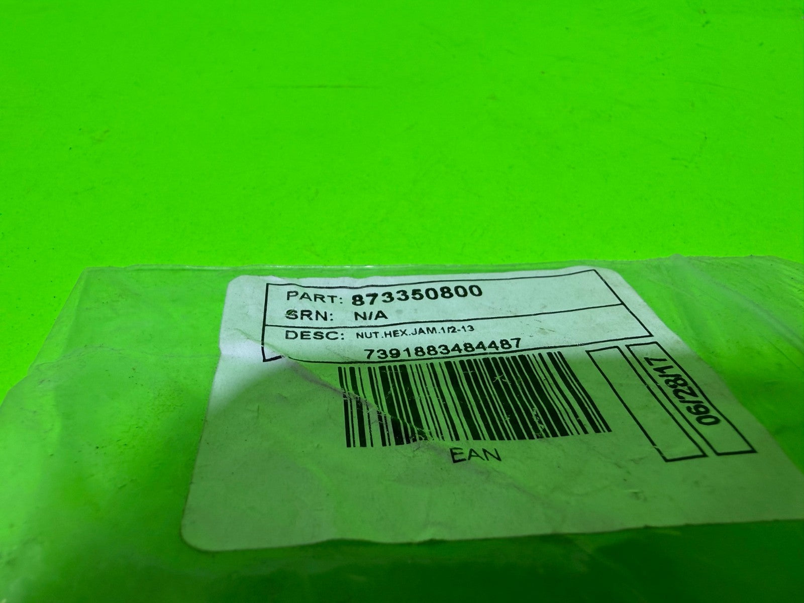 New 3pk Genuine OEM Husqvarna 873350800 Hex Jam Nut 5964334013