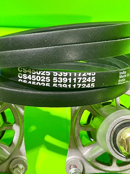 Husqvarna 46" RZ4623 Lawn Mower Deck Rebuild Kit Spindles Belt Blades Pulleys3