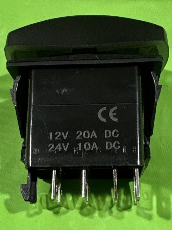 Work Light Rocker Switch AT309435 Fits John Deere Backhoes: 310J 310SJ 315SJ1