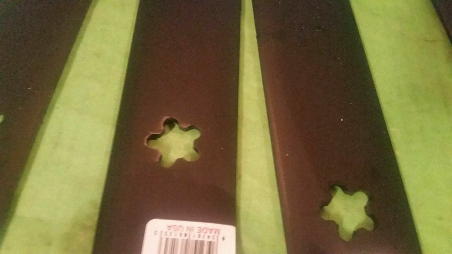 Set of 4 21" Hi-Lift Blade AYP 138971x431 Sears Craftsman 138498 1278431