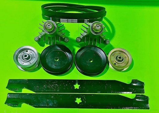 NEW Craftsman 917272442 42" Deck Rebuild Kit, 2 Spindles, Blades, Belt, Pulleys0