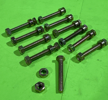 10 Pack Shear Pins & Nuts for AYP Sears Craftsman 1501216MA 301172 Snow Blower1