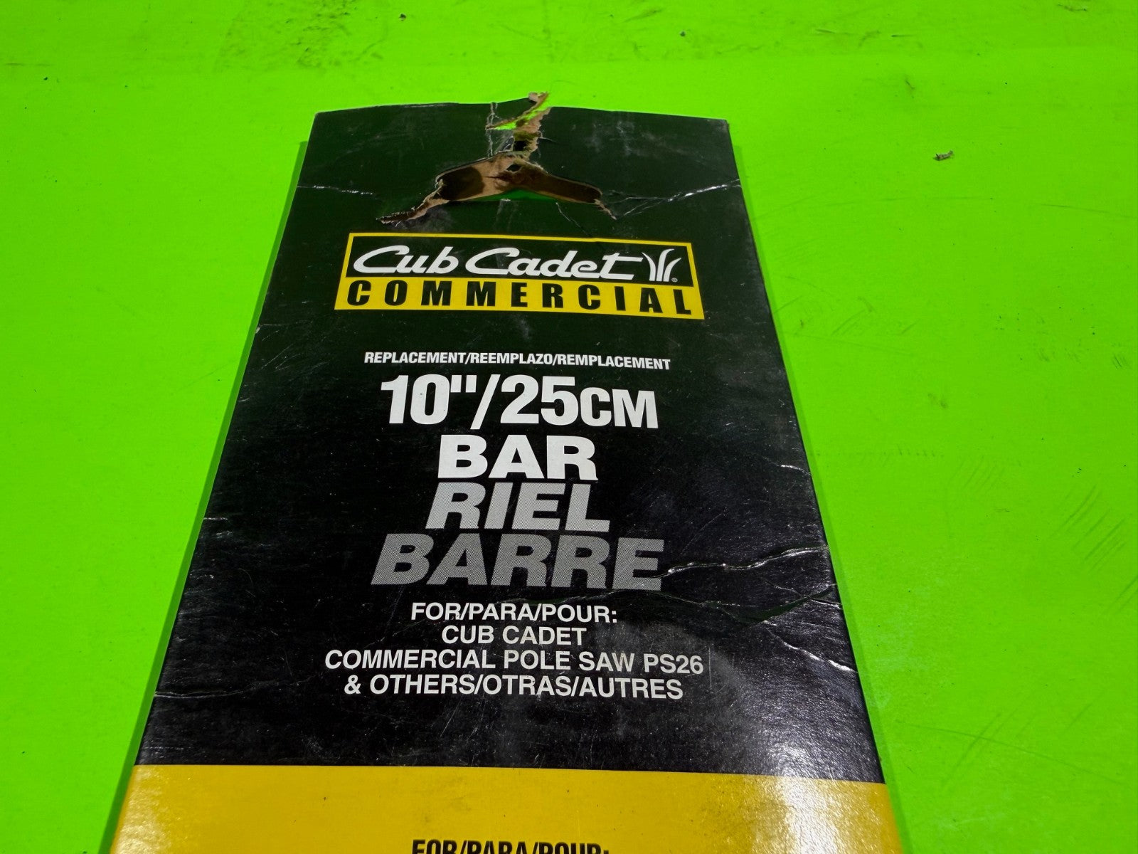 NEW Cub Cadet Commercial 490-700-0012 10" Bar Homelite John Deere Poulan Tanaka2