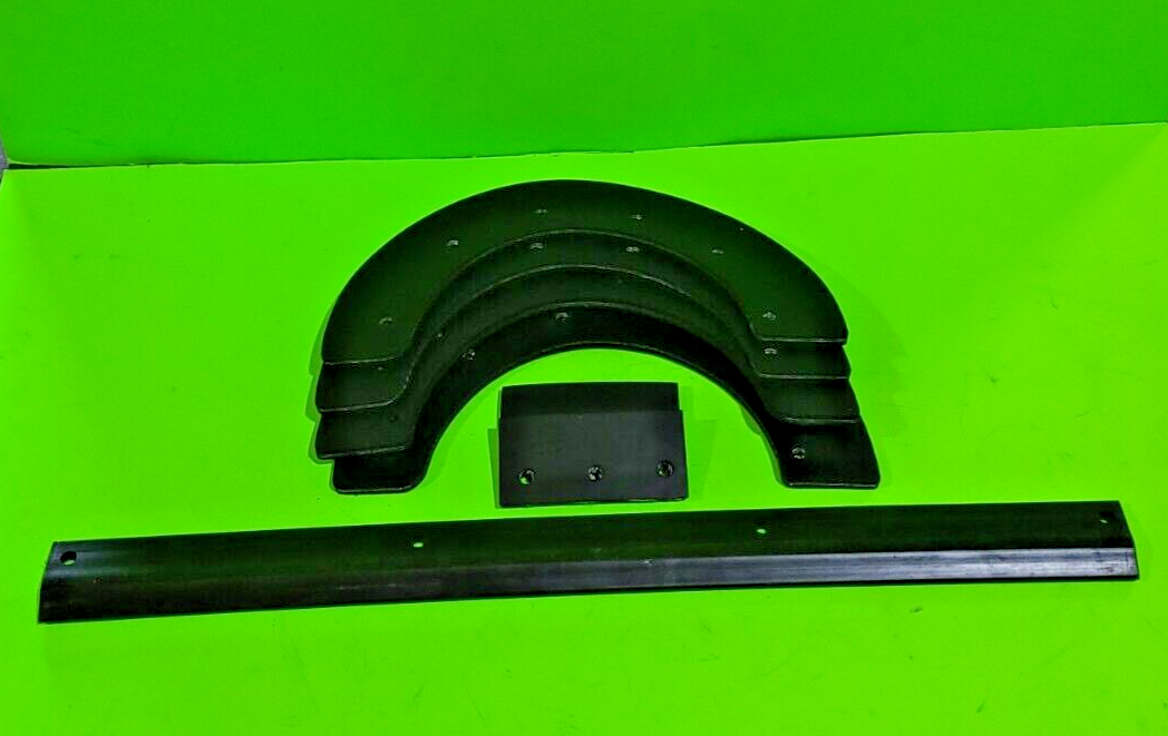 Rubber Paddle Set w/ Scraper Bar Blade fits Snow Rex Craftsman C980 Snow Blower0