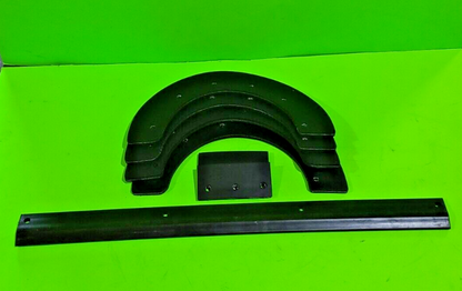 Rubber Paddle Set w/ Scraper Bar Blade fits Snow Rex Craftsman C980 Snow Blower0