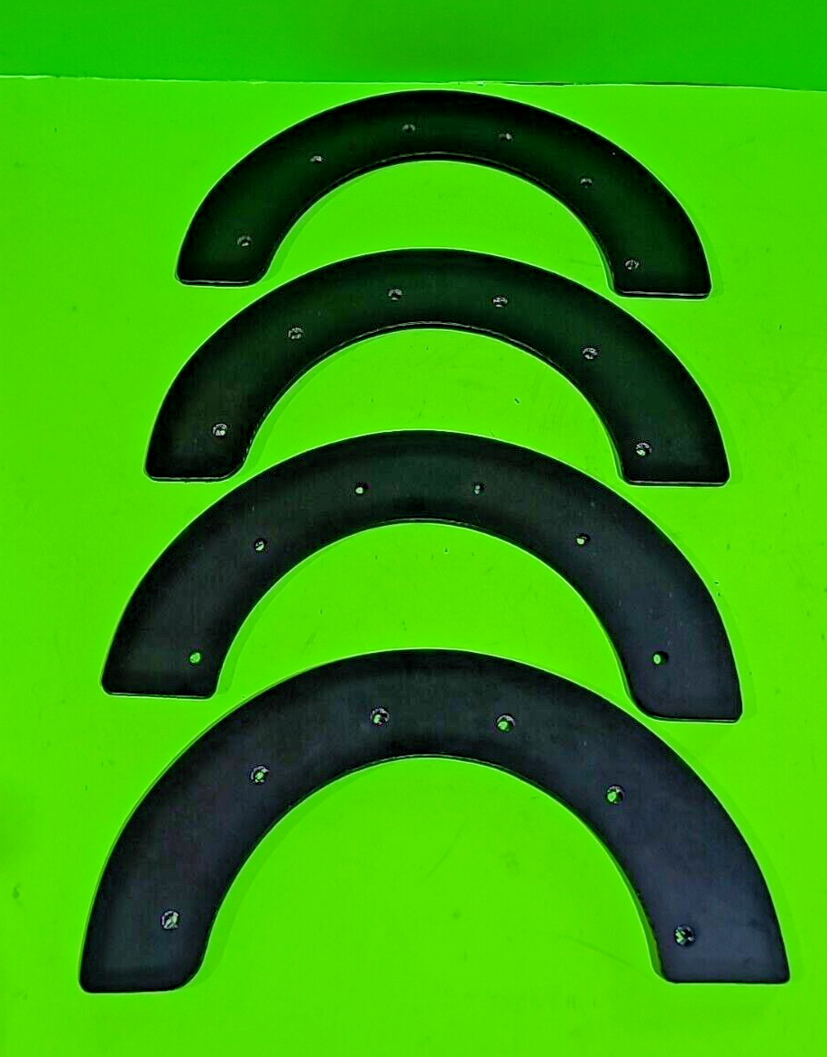 Rubber Paddle Set w/ Scraper Bar Blade fits Snow Rex Craftsman C980 Snow Blower1