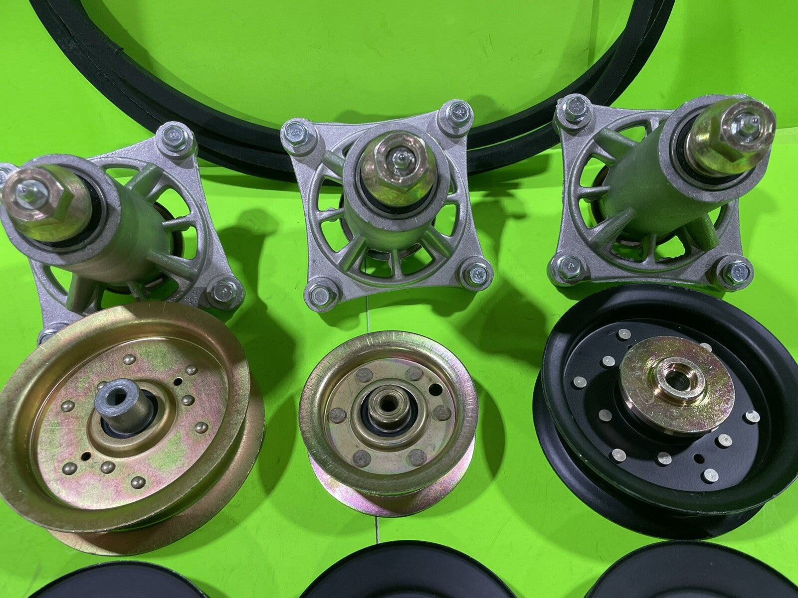 48" Spindle Pulley Belt Kit For Husqvarna YTH23V48 YTH24V48 YTH24K482