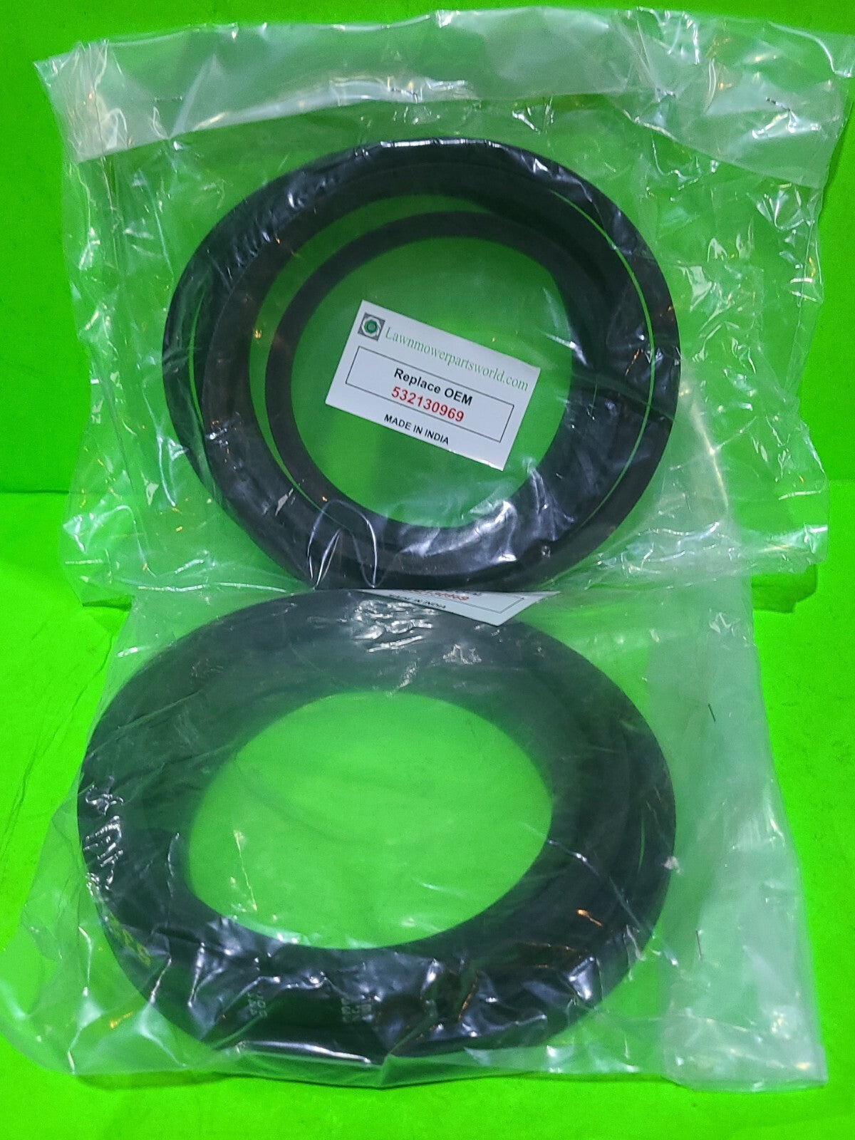 (2) BELT FITS CRAFTSMAN, FITS AYP 130969, 108597X (1/2"X92")1