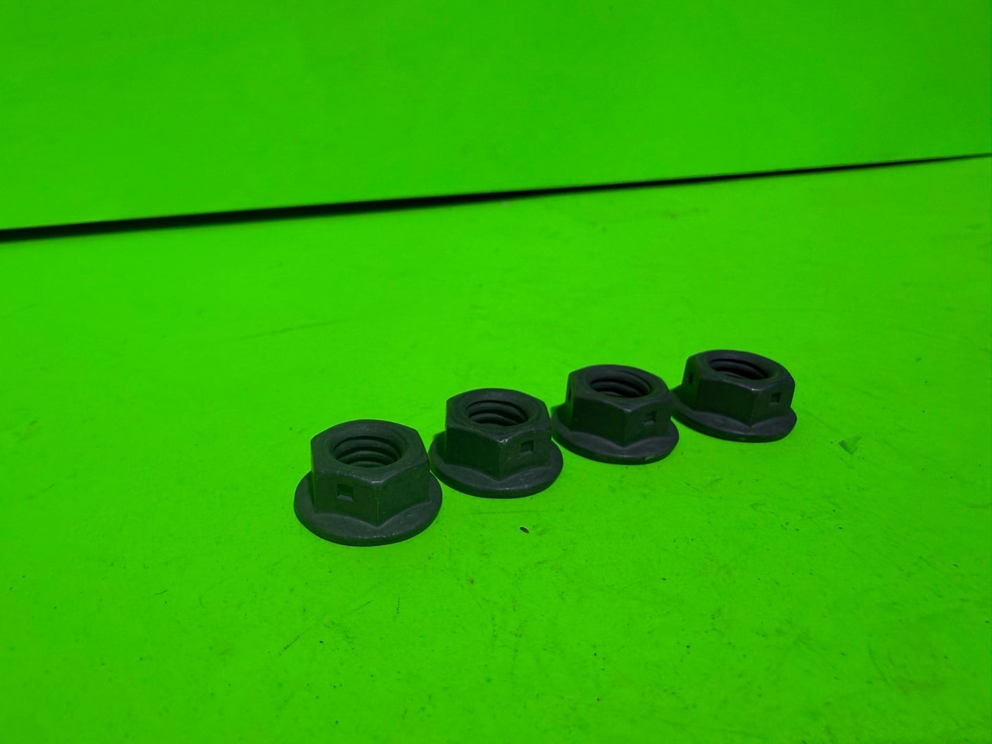 New 4pk Genuine OEM Husqvarna 532409148 Hex Nut Flange 3/8-161