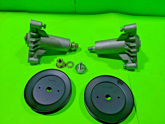 42" MOWER DECK MANDRELS FITS CRAFTSMAN 130794 PULLEYS 1734360