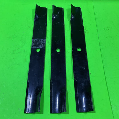 3 Pack Mower Blades 119868 539119868 9445 60" High Lift 11/16" Center Hole0