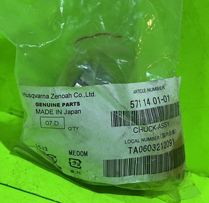 NEW Genuine Husqvarna 571140101 Drill Chuck Assembly fits OEM Outdoor Equipment4